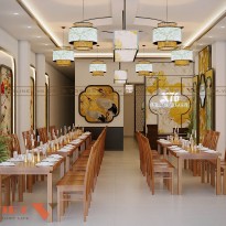 Thiết kế nhà hàng X76 phong cách Indochine ấn tượng 